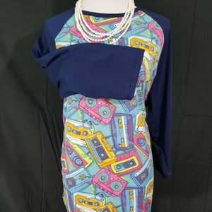 Baseball style Tee Lularoe Randy